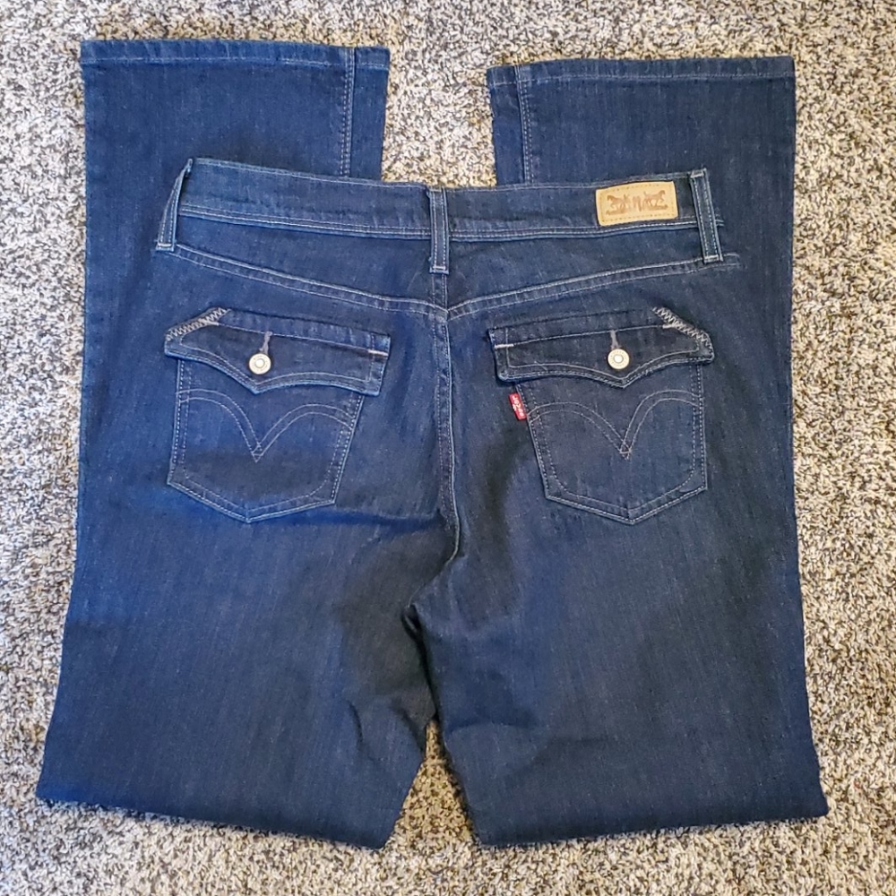 Levi's 515 bootcut jeans size 28/30 - Picture 5 of 10